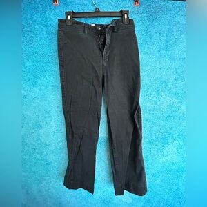 GAP Women's Black Ankle-Length Pants